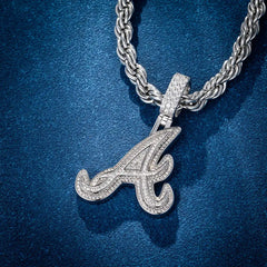 Custom Made A Moissanite Pendant