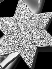 Moissanite Pentagram Ring