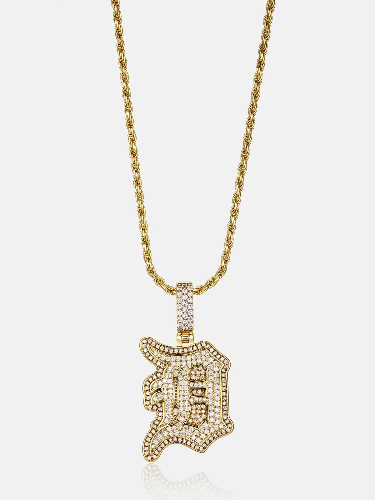 Custom Made D Moissanite Pendant